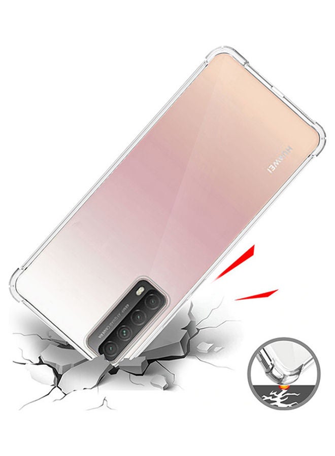 Wtech Protective Bumper Back Case Cover For Huawei Y7a Clear - Image 4