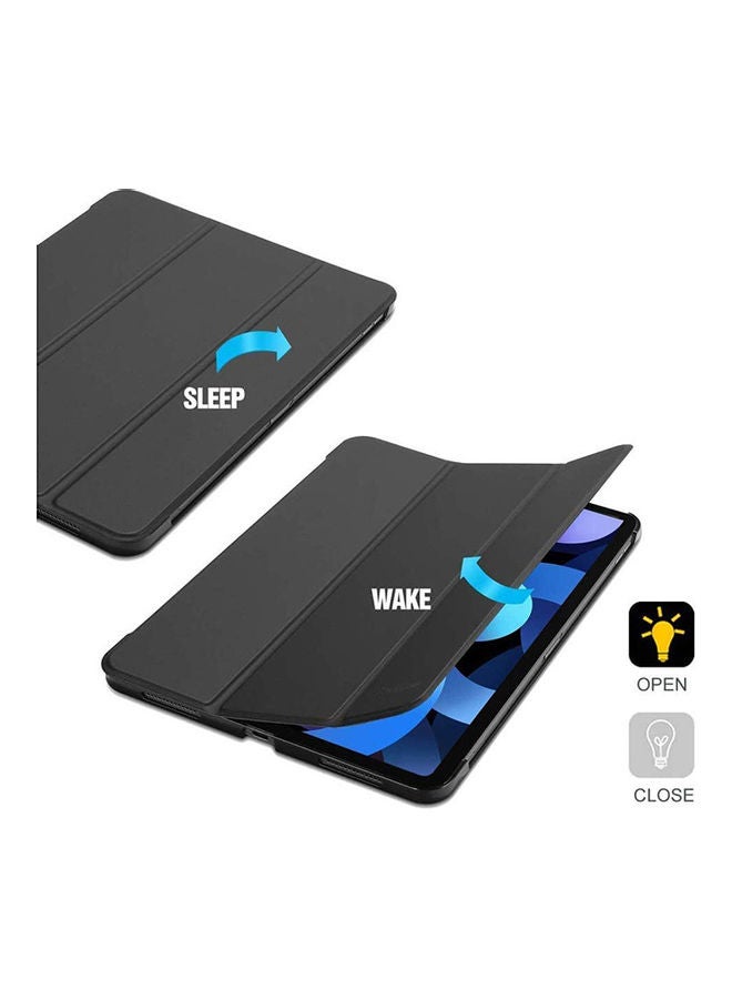 Wtech Smart Flip Auto Sleep/Wake Case Cover For Apple iPad Pro 12.9 - 2020 Black - Image 3