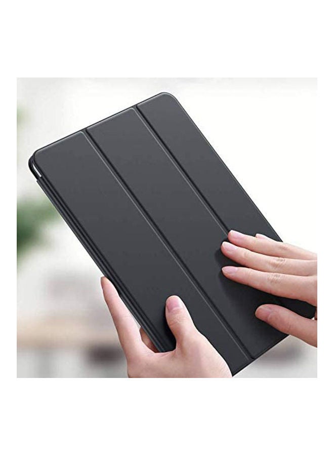 Wtech Smart Flip Auto Sleep/Wake Case Cover For Apple iPad Pro 12.9 - 2020 Black - Image 4