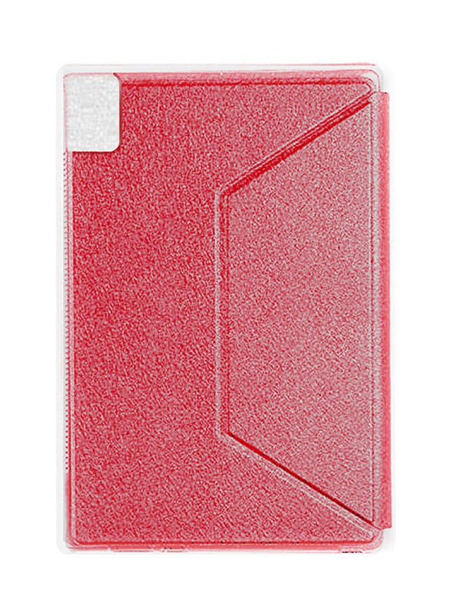 Wtech Folio Flip Trifold Stand Case Cover For Huawei MatePad Lite 10.4 Red - Image 3