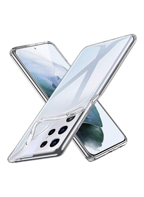 Protective Soft Back Case Cover For Samsung Galaxy S21 Ultra 5G Clear