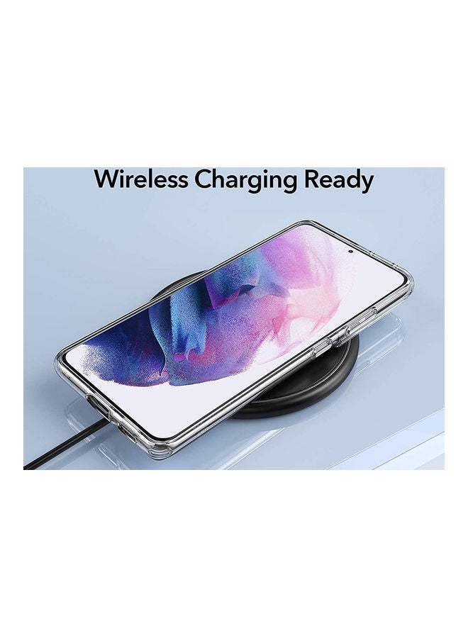 دبليو تيك غطاء حماية خلفي واقٍ وناعم لهاتف سامسونج جالاكسي S21 بلس 5G شفاف - Image 4