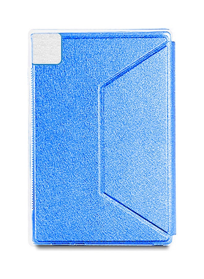 Wtech - Folio Flip Trifold Stand Case Cover For Apple iPad Pro 12.9 - 2020 Blue - Image 1