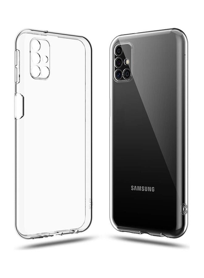 دبليو تيك غطاء حماية لين لهاتف سامسونج جالاكسي M13s شفاف - Image 2