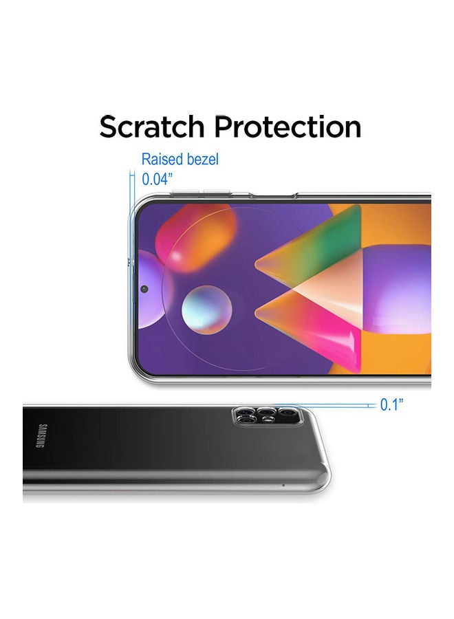 دبليو تيك غطاء حماية لين لهاتف سامسونج جالاكسي M13s شفاف - Image 5