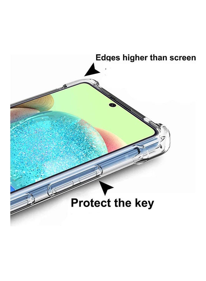 دبليو تيك غطاء حماية خلفي واقٍ مزود بممتصات صدمات لهاتف سامسونج جالاكسي A71 5G شفاف - Image 5