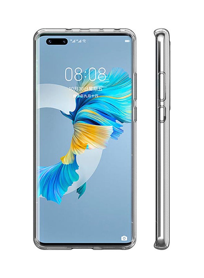 Wtech Protective Soft Back Case Cover For Huawei Mate 40 Pro Clear - Image 4