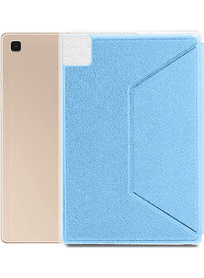 Wtech Folio Flip Trifold Stand Case Cover For Apple iPad Air 4 - 2020 Sea Blue - Image 3