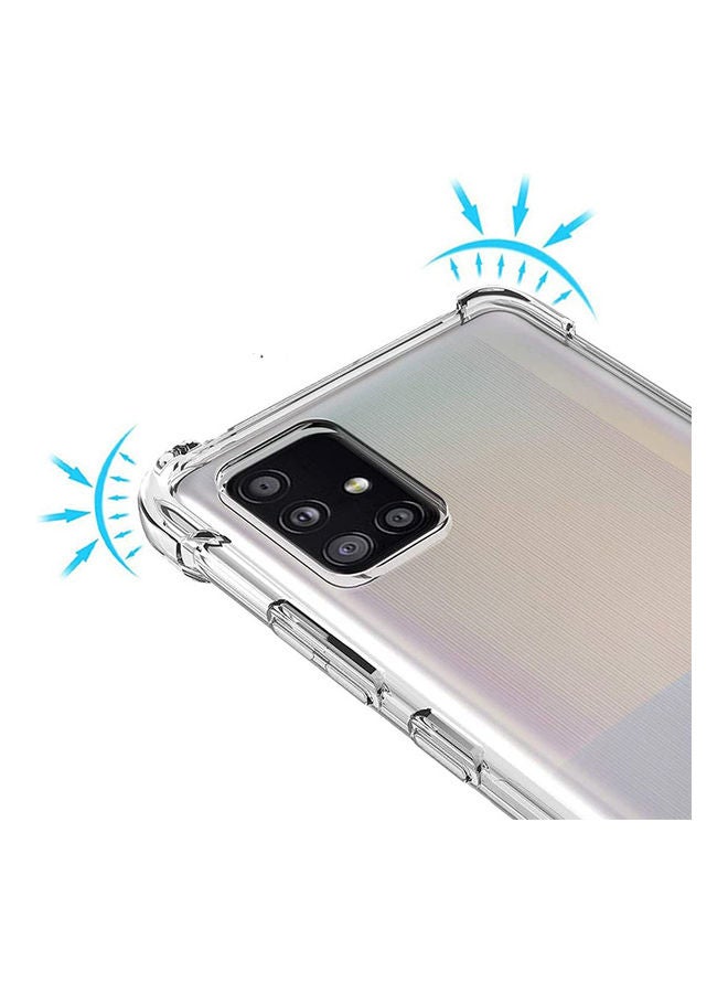Wtech Protective Bumper Back Cover For Samsung Galaxy A51 5G Clear - Image 2