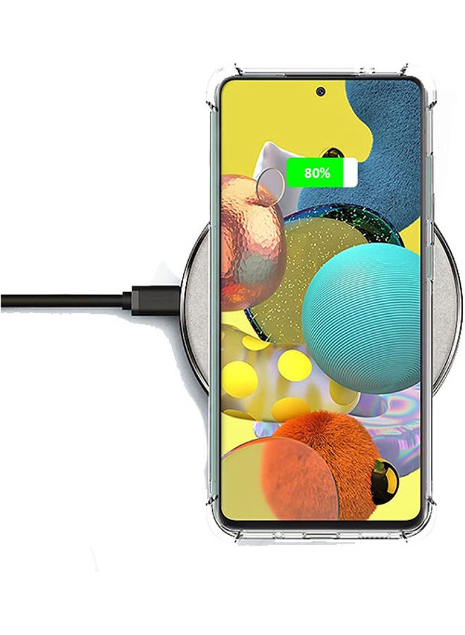 Wtech Protective Bumper Back Cover For Samsung Galaxy A51 5G Clear - Image 3