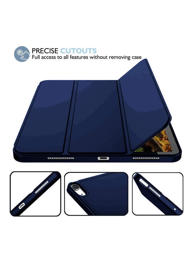 Smart Flip Auto Sleep/Wake Case Cover For Apple iPad Air 4 - 2020 Navy Blue - v1619617173/N47023481A_3