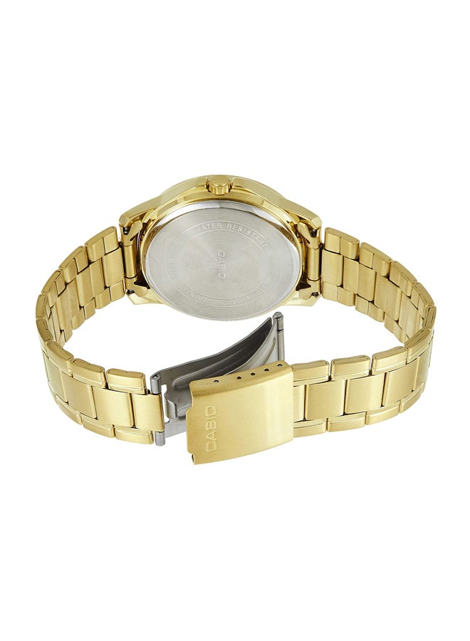 CASIO Men's Stainless Steel Analog Wrist Watch MTP-V004G-7B - Image 2