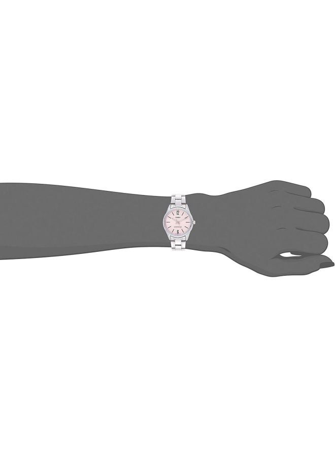 CASIO Women's Stainless Steel Analog Wrist Watch LTP-V005D-4BUDF - Image 4