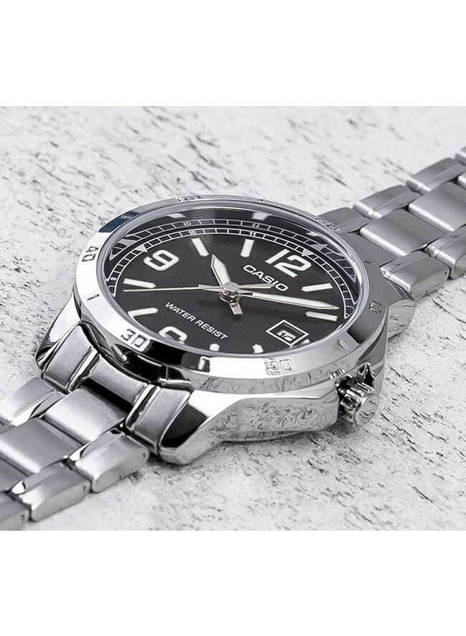 CASIO Women's Stainless Steel Analog Wrist Watch LTP-V004D-1B2UDF - Image 4