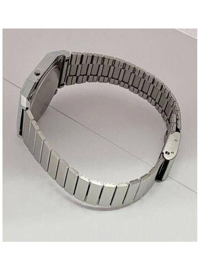 Stainless Steel Digital Wrist Watch A700W-1ADF - 36 mm - Silver - v1619620377/N40499089A_2