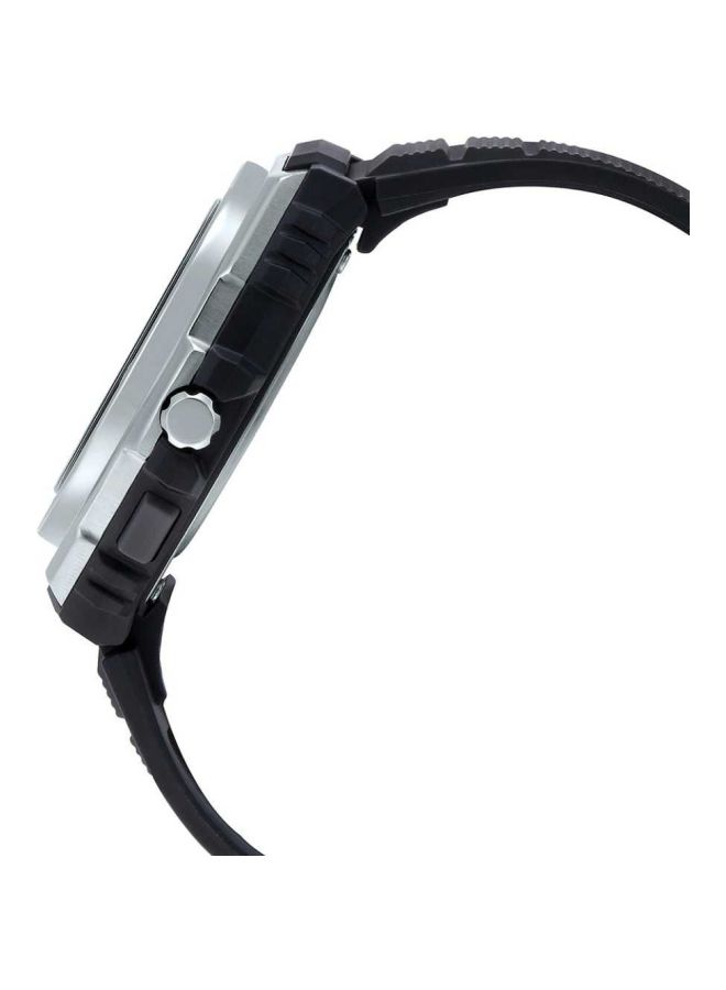 CASIO Men's Analog Men ,Black Dial ,Resin Band Watch - Image 3