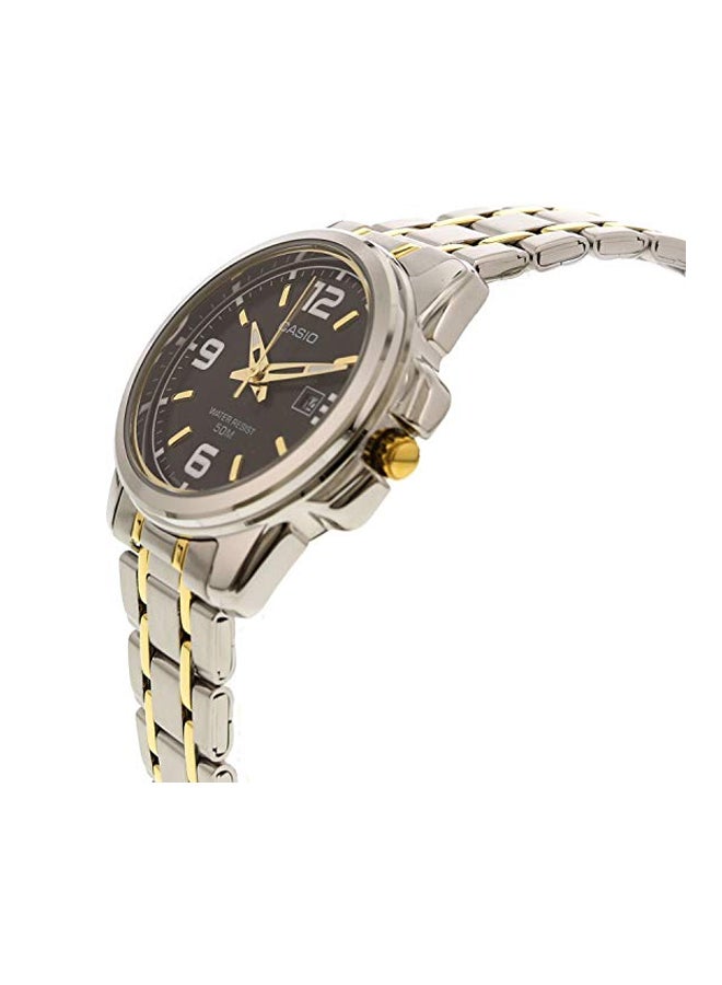 CASIO Women's Water Resistant Stainless Steel Analog Watch- LTP1314SG-1A - Image 5