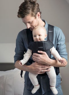 BABYBJORN Baby Carrier Mini Cotton - Black  - Image 2
