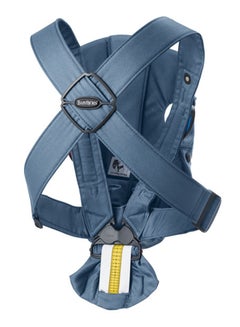 BABYBJORN Baby Carrier Mini, Cotton - Vintage Indigo  - Image 2