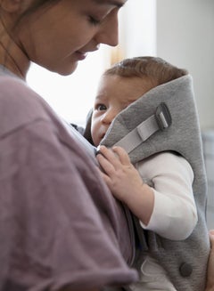 BABYBJORN Baby Carrier Mini 3D Jersey - Light Grey  - Image 4