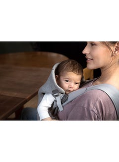 BABYBJORN Baby Carrier Mini 3D Jersey - Light Grey  - Image 5