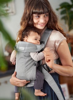 BABYBJORN Baby Carrier Mini 3D Mesh - Grey  - Image 2