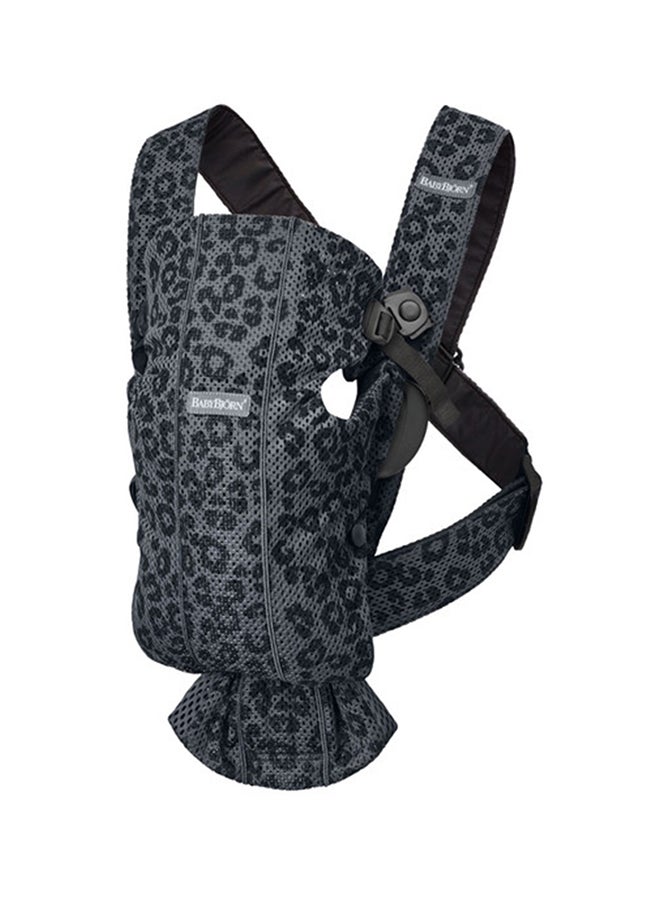 Baby Carrier Mini 3D Mesh - Anthracite/Leopard - v1619622561/N46879478A_1