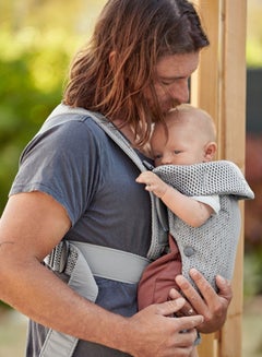 BABYBJORN Baby Carrier Mini 3D Mesh - Grey  - Image 3