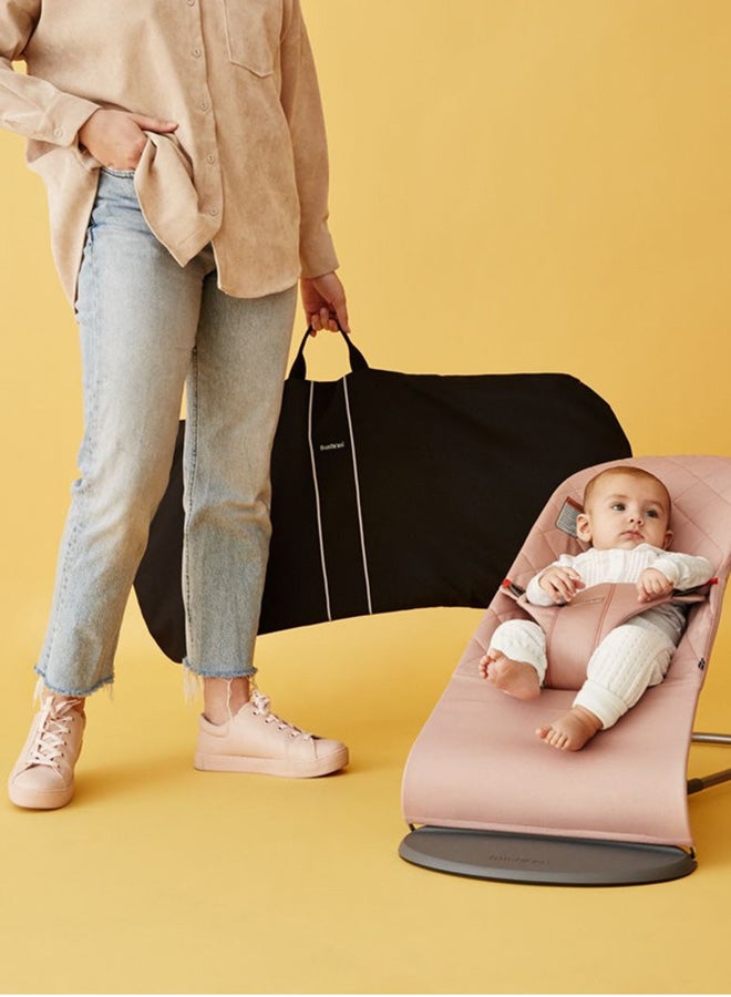 BABYBJORN - Bouncer Bliss Cotton - Old Rose - Image 1
