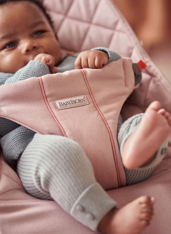 BABYBJORN - Bouncer Bliss Cotton - Old Rose - Image 1