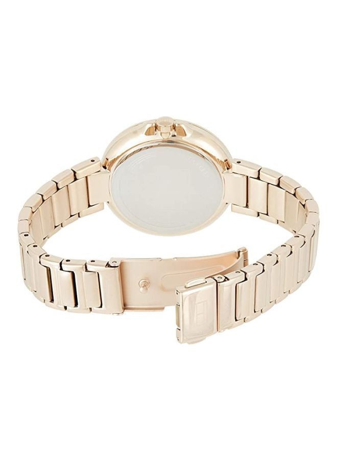 TOMMY HILFIGER - Women's Angela Round Shape Stainless Steel Analog Wrist Watch 36 mm - Gold - 1782124 - Image 1