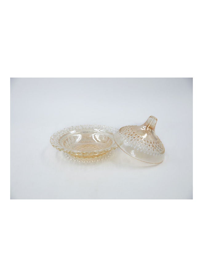 Dania - Dates Bowl With Glass Lid Clear 17x15cm - Image 1