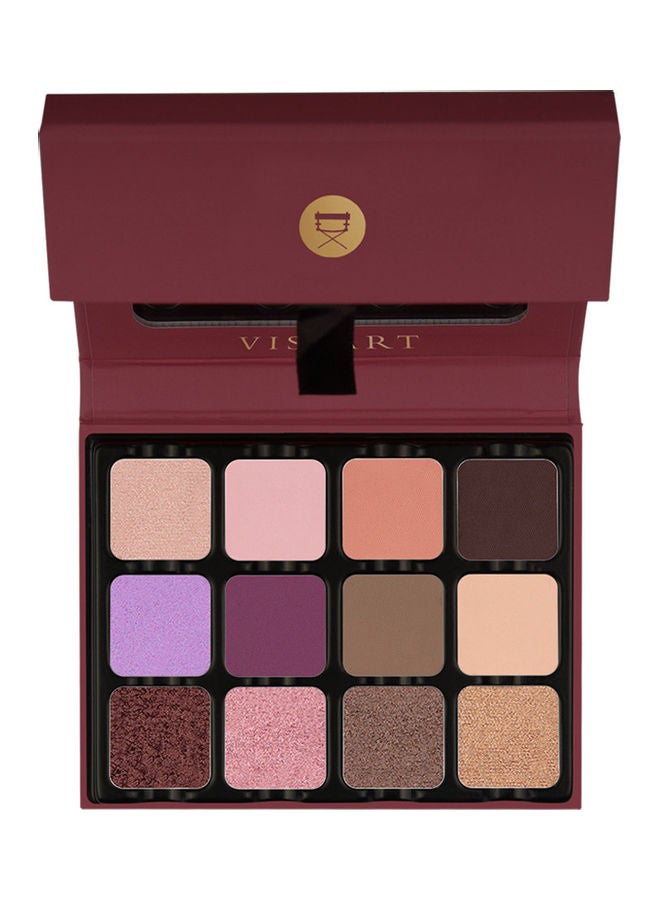 VISEART - 12 Color Eyeshadow Rose Edit - VED002 - Image 1