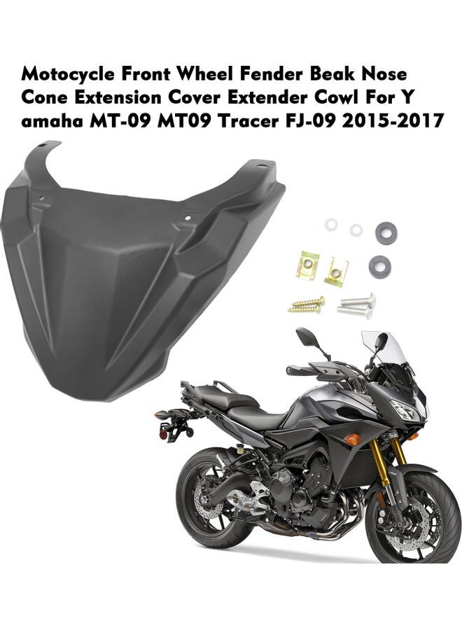 Generic Motorcycle Front Wheel Fender Beak Nose Cone Extension Cover  - Image 5