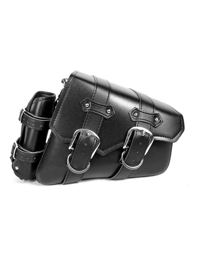 Generic Motorcycle Tool Storage Leather Side Saddle Bag  - Image 1