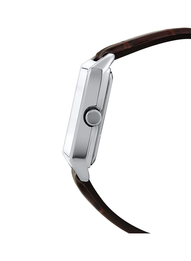 كاسيو ساعة يد بعقارب ومقاومة للماء طراز LTP-V007L-9EUDF - 31 مم - بني للنساء - Image 3