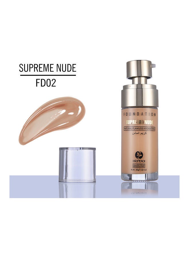 ارما كريم أساس سوبريم لون نود Fd02 بيج - Image 3