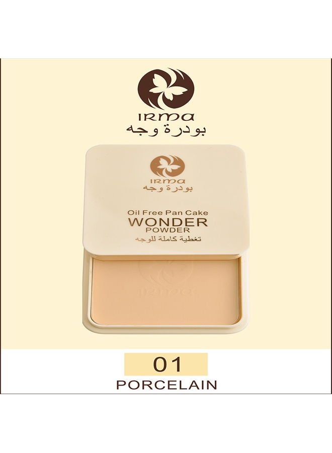 irma Anti-Stress Powder Face 01 Porcelain Beige - Image 2