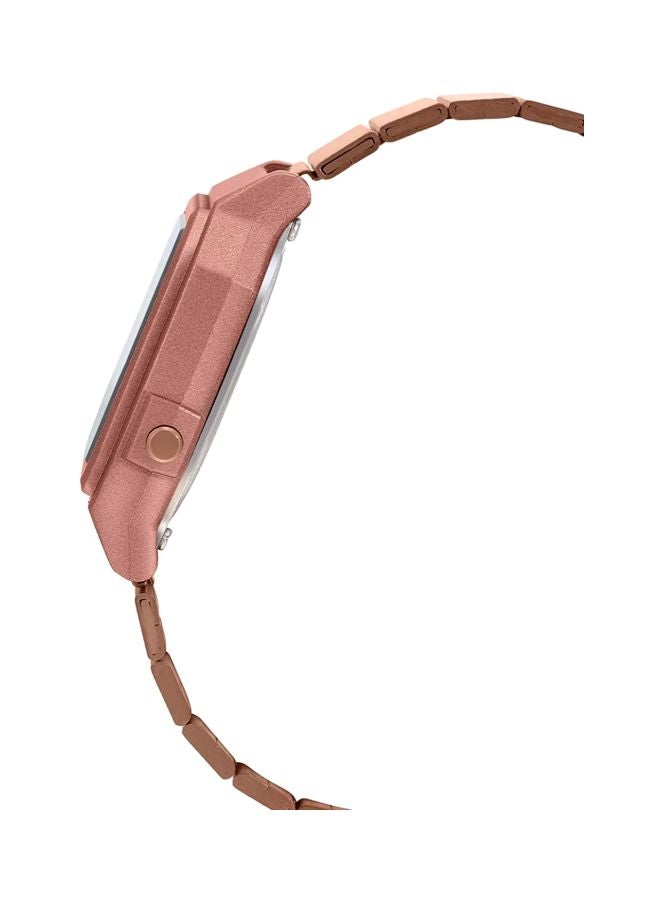 كاسيو ساعة يد رقمية مقاومة للماء طراز B650WC-5AEF - مقاس 41 مم - لون ذهبي وردي للرجال - Image 3