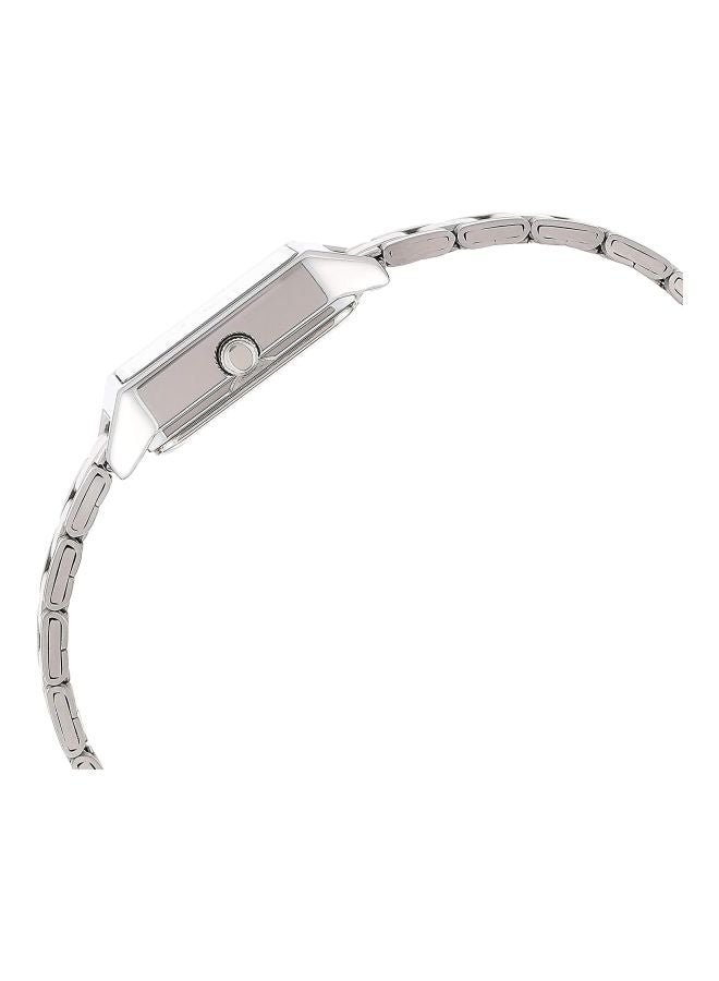 كاسيو ساعة يد بعقارب وسوار من الستانلس ستيل طراز LTP-V007D-2EUDF للنساء - Image 4