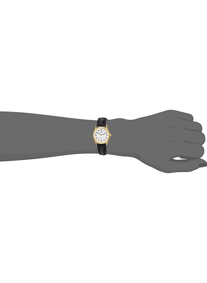 CASIO - Women's Leather Analog Wrist Watch LTP-1094Q-7B1RDF - Image 1