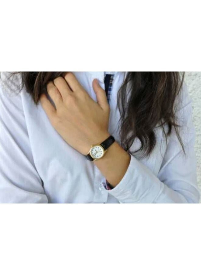 CASIO - Women's Leather Analog Wrist Watch LTP-1094Q-7B1RDF - Image 1