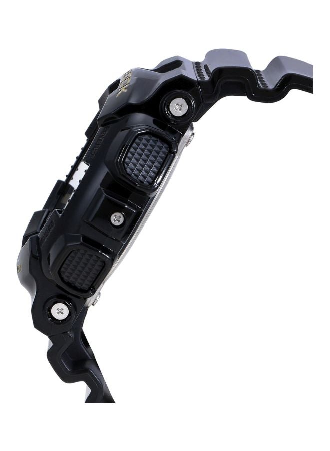 G-SHOCK - Round Shape Resin Band Analog & Digital Wrist Watch 55 mm - Black - GA-140GB-1A1DR - Image 1