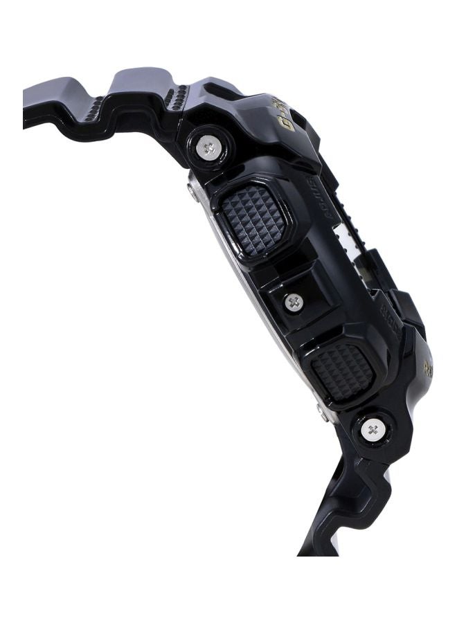 G-SHOCK - Round Shape Resin Band Analog & Digital Wrist Watch 55 mm - Black - GA-140GB-1A1DR - Image 1