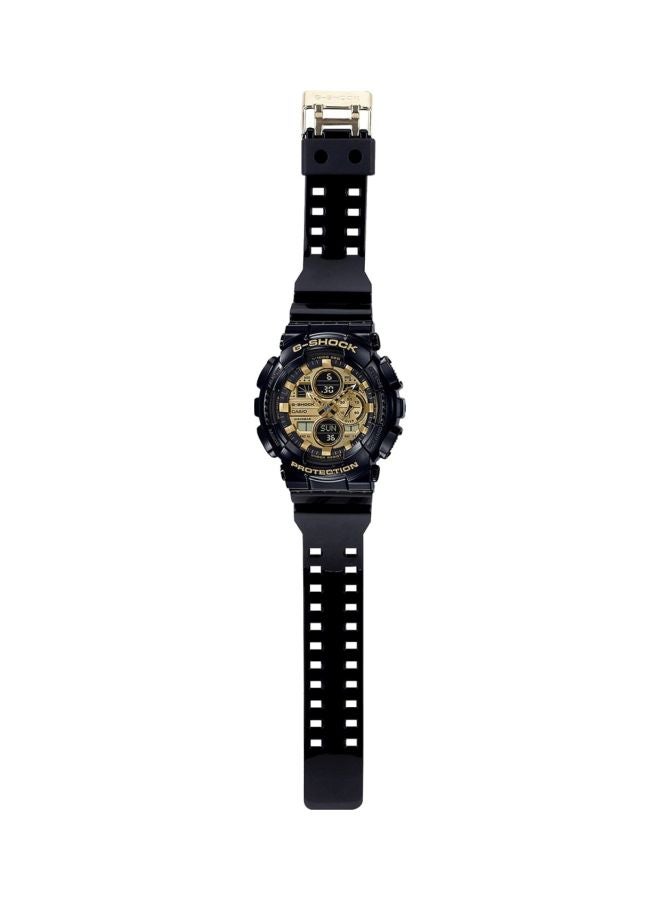 G-SHOCK - Round Shape Resin Band Analog & Digital Wrist Watch 55 mm - Black - GA-140GB-1A1DR - Image 1