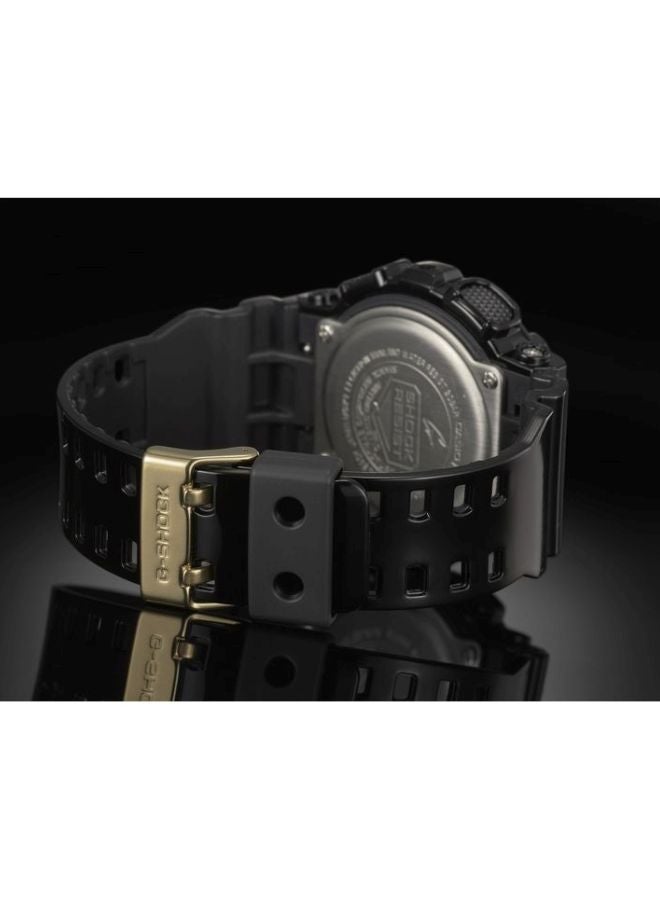 G-SHOCK - Round Shape Resin Band Analog & Digital Wrist Watch 55 mm - Black - GA-140GB-1A1DR - Image 1
