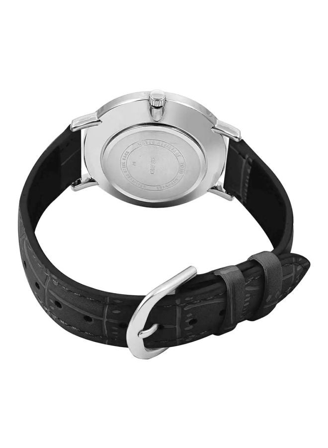 كاسيو ساعة يد بعقارب طراز MT- 01L-7B1UDF - 40 مم - أسود للرجال - Image 2