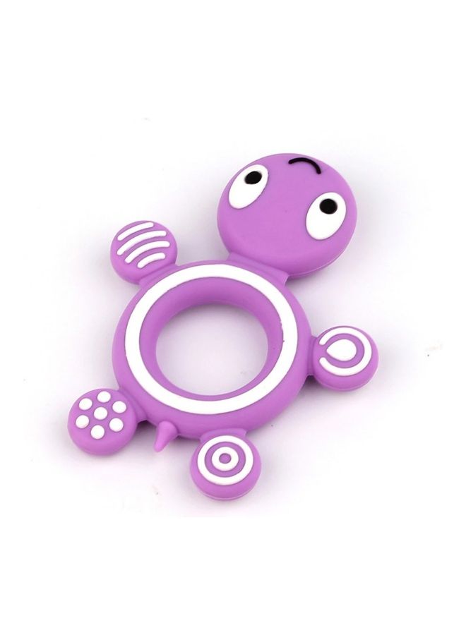 We Happy - Turtle Pattern Silicone Baby Teether - Image 1