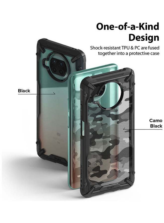 Ringke Shock Absorption TPU Bumper Case Cover For Xiaomi Mi 10i 5G/Mi 10T Lite 5G Camo Black  - Image 2