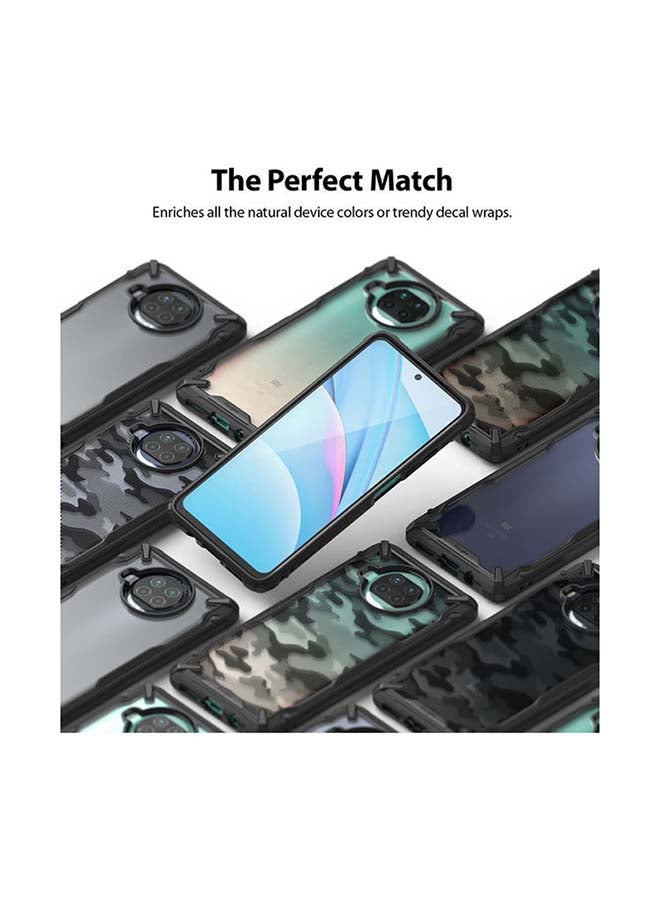 Ringke Shock Absorption TPU Bumper Case Cover For Xiaomi Mi 10i 5G/Mi 10T Lite 5G Camo Black  - Image 5